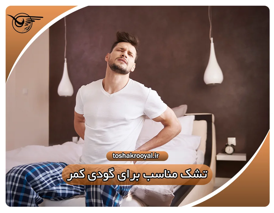 تشک مناسب برای گودی کمر | تشک رویال