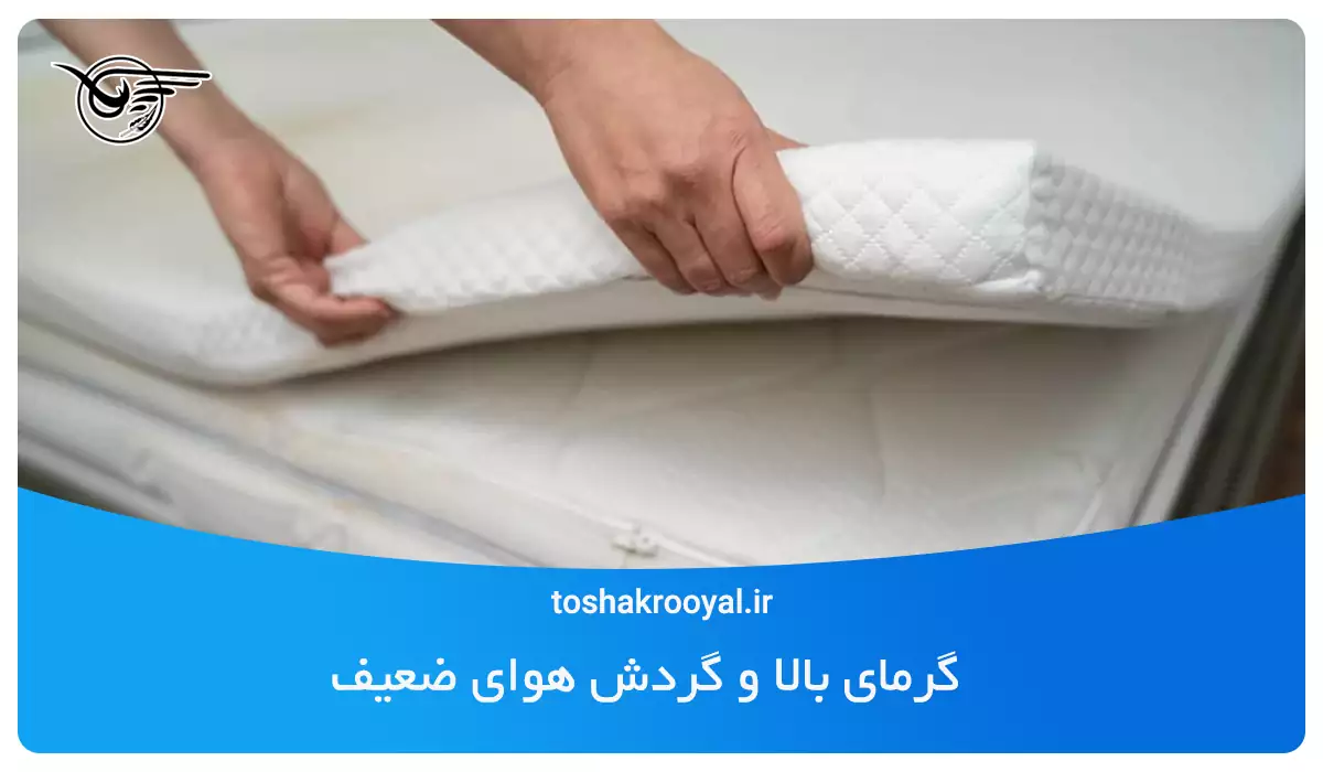 گرمای بالا و گردش هوای ضعیف